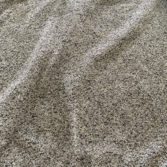 EDDIE BAUER Men's XXL Radiator Fleece Pullover 1/4 Snap Front Sweater CHARCOAL - Picture 5 of 7